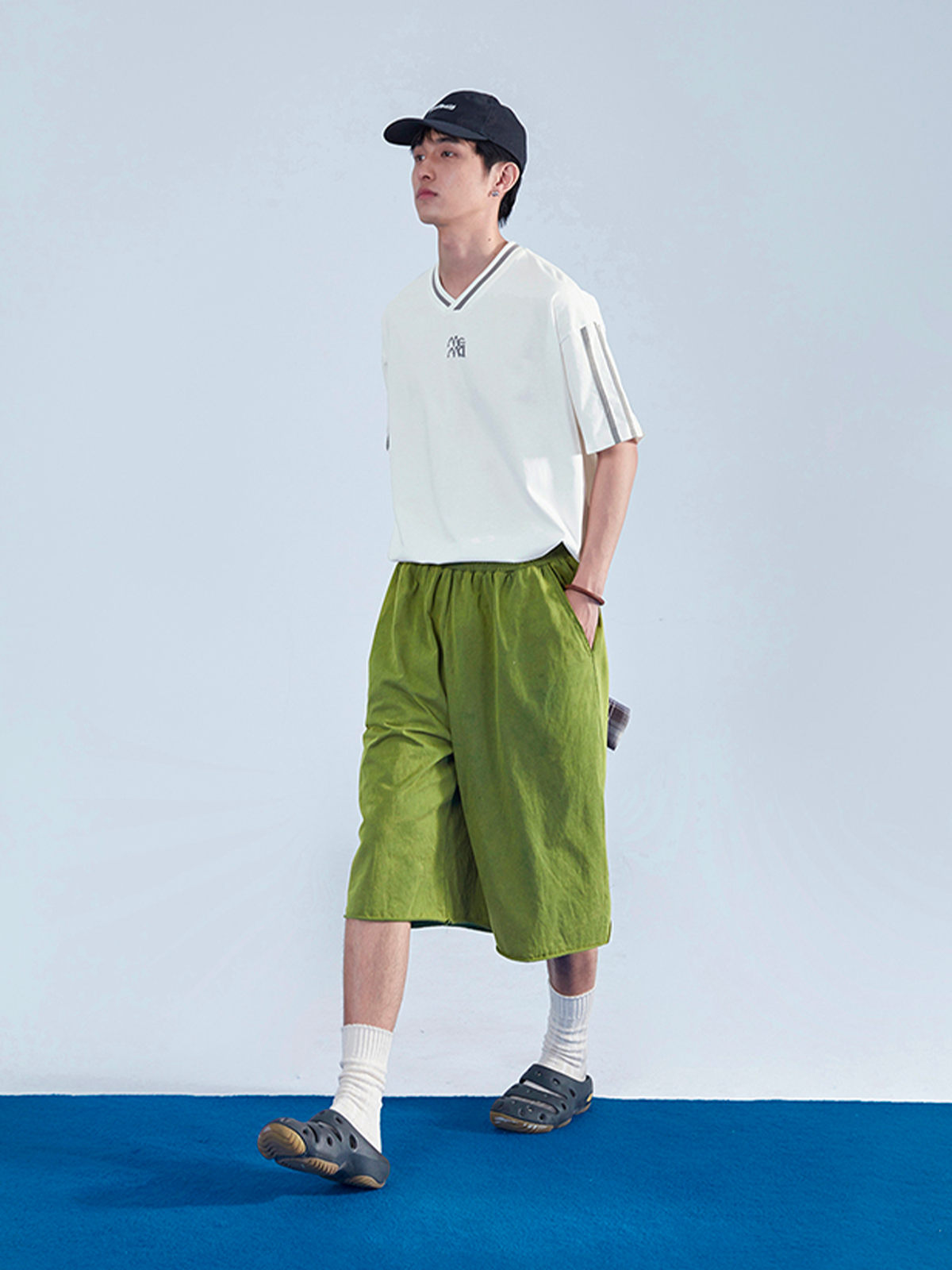 Wind Curl Short Pants