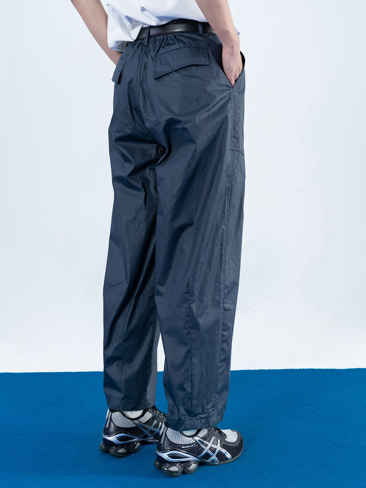 SS23 Washed Matte Wave Casual Pants