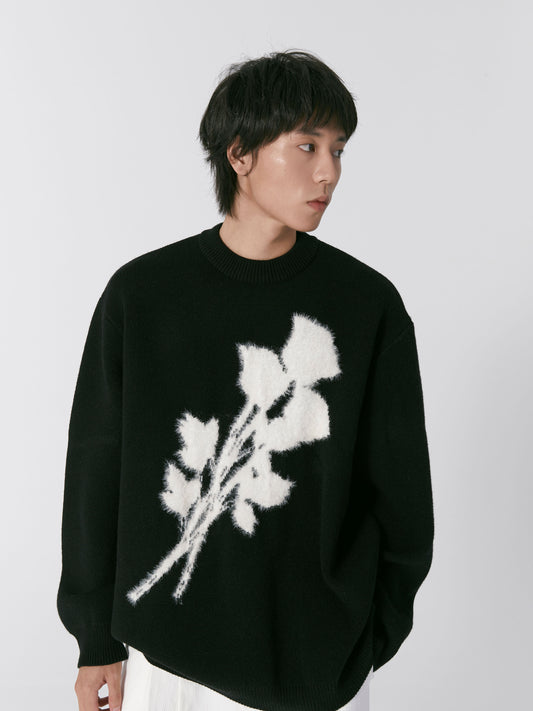 Mink Embroidered Sweater