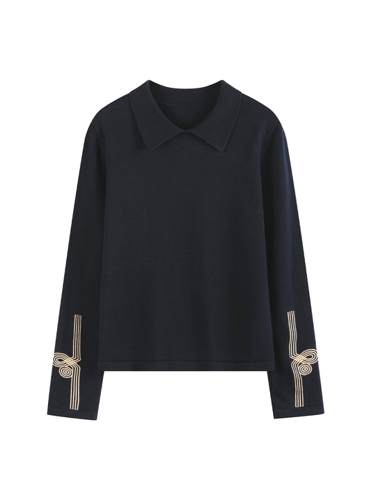 Miqyas Sleeve Geometry Knit