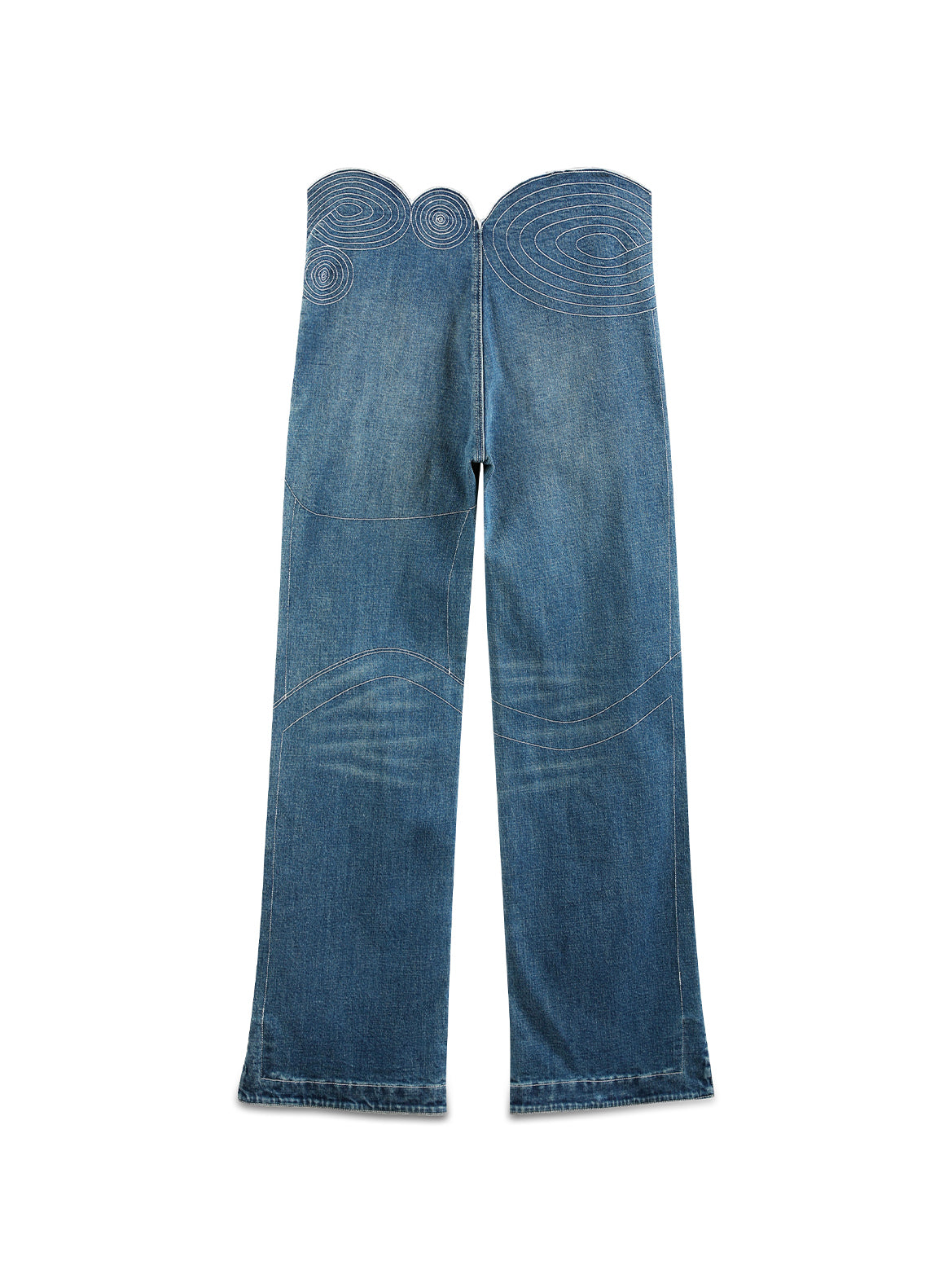 Amanjena Waist Geometry Denim