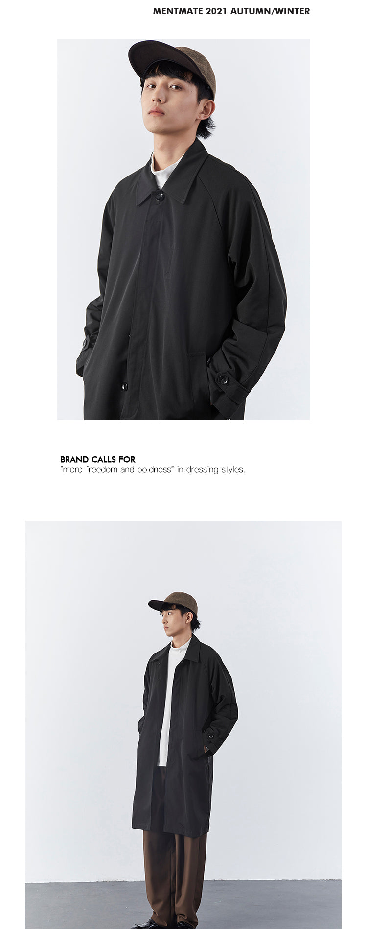 SS22 Long Organic Jacket - Mentmate