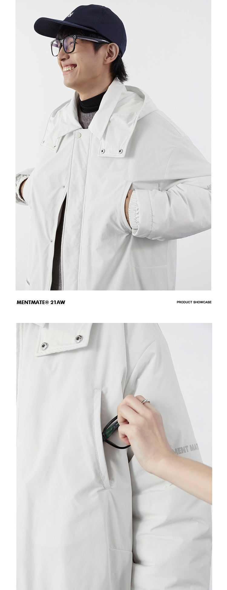 SS22 Detachable Hood Jacket - Mentmate