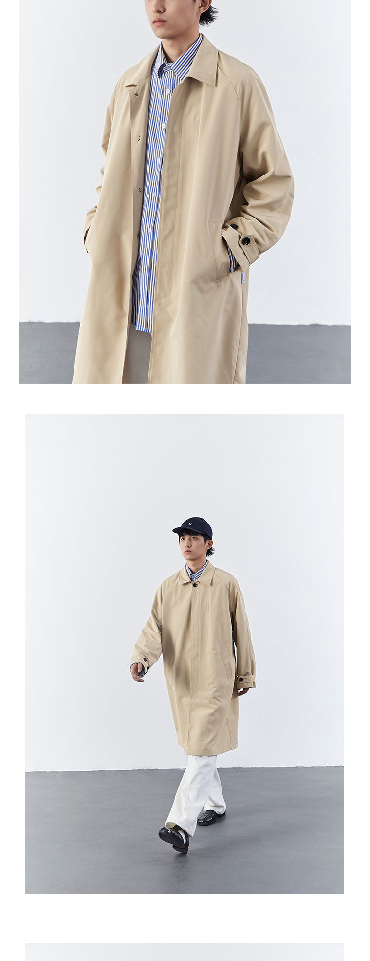 SS22 Long Organic Jacket - Mentmate