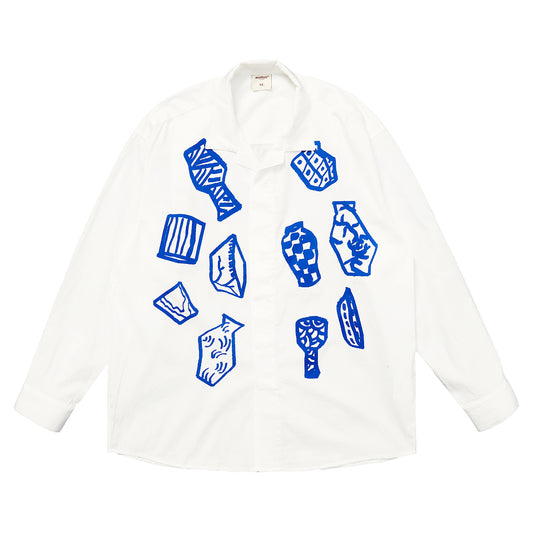 Porcelain Series Printed Shirt