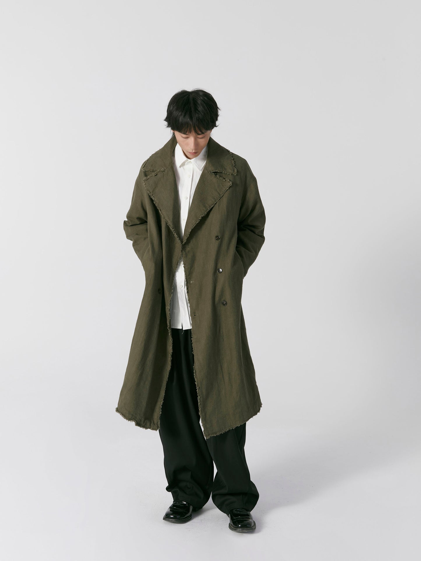 Wasteland Long Linen Suit Jacket - Mentmate